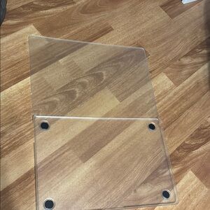 Clear Laptop Case with Black Accents